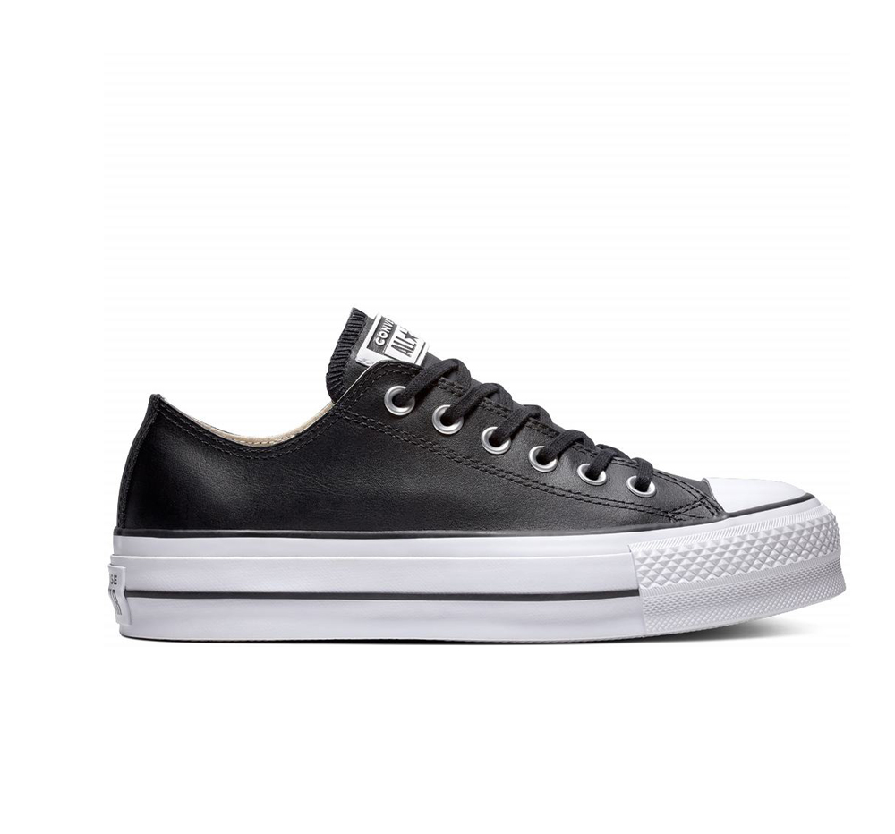 Tênis All Star Chuck Taylor Lift Plataforma Cano Médio - Caqui